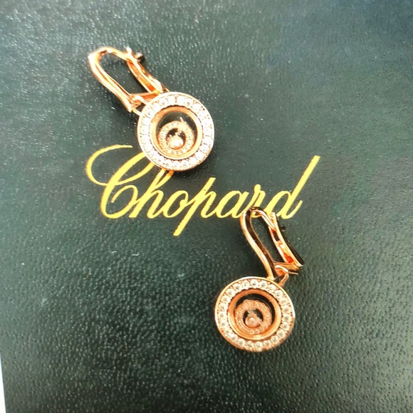 18k Rose Gold Earrings - Picture 5 of 6
